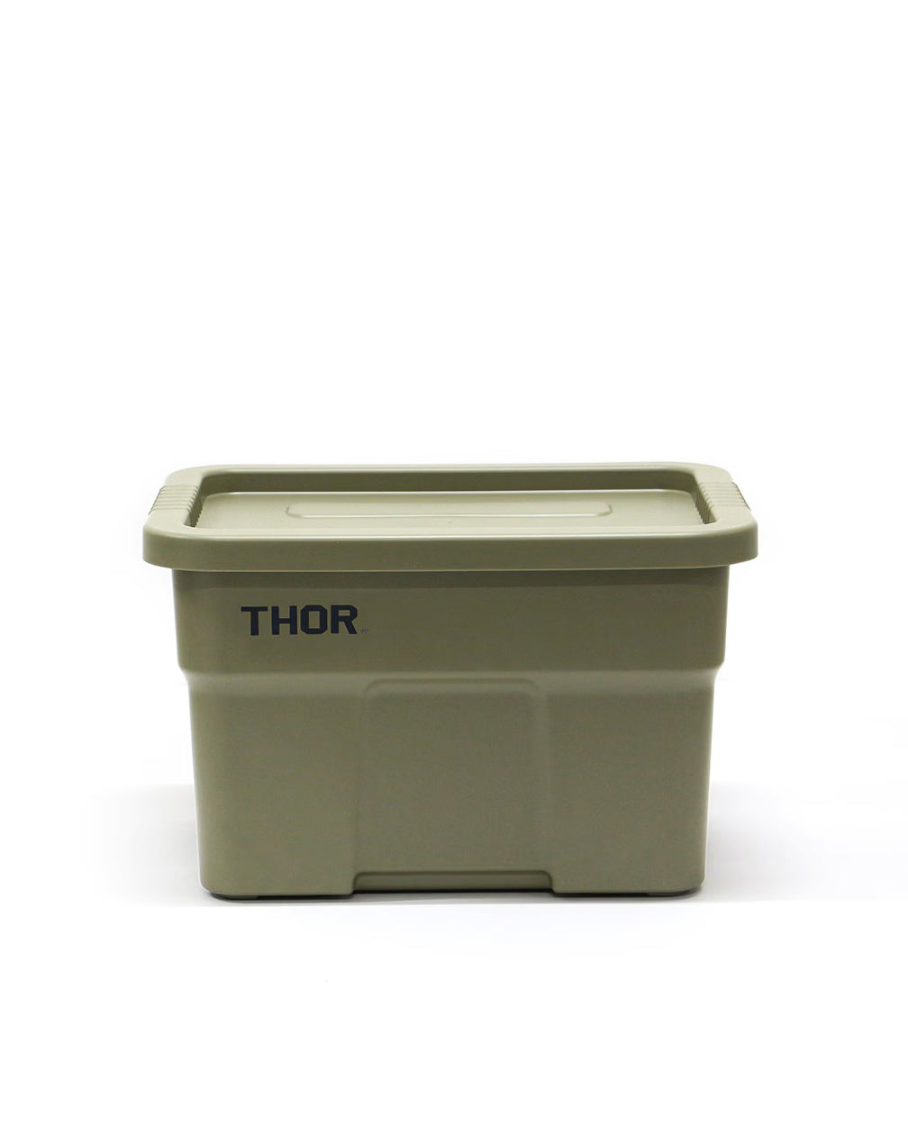 THOR Storage Tote with Lid, 22L – Olive｜Stylish Storage NZ – RE:FORM