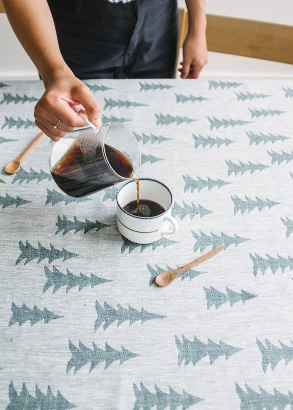 Gran Line Tablecloth, Dark Green 147*147