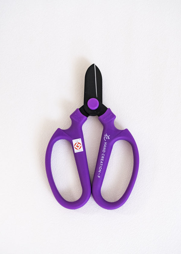 Sakagen Flower Scissors, Purple
