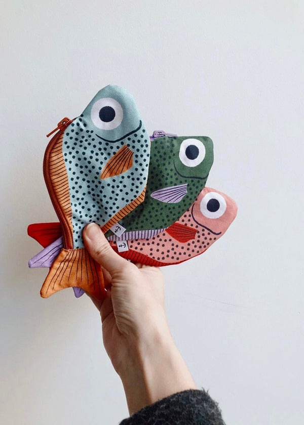 Sweeper fish Keychain Purse
