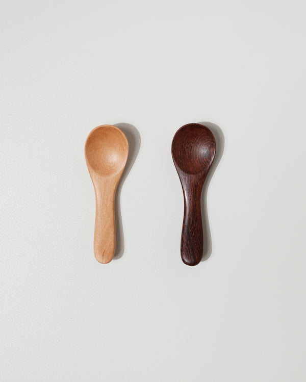 Japanese Wood Salt Spoon