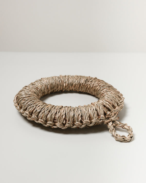Handmade Seagrass Trivet - ø18cm