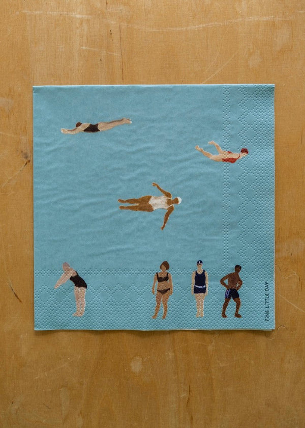 Paper Napkins Swimmers