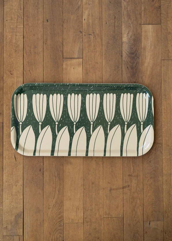 Krokus Tray, Green/Nude