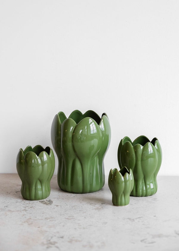 Krokus Vase, Green