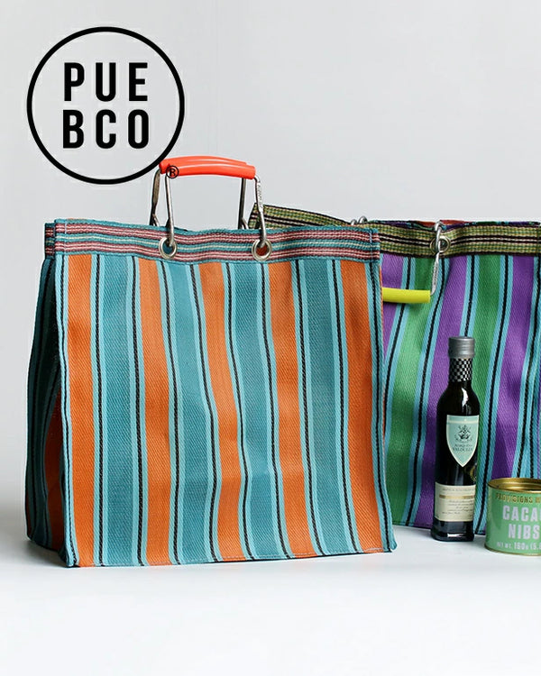 Puebco Recycled Plastic Stripe Bag / Square