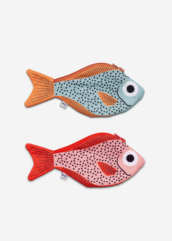 Sweeper fish Keychain Purse